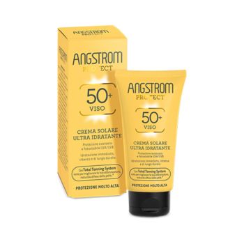 Angstrom Crema Solare Viso Spf 50+ Protettiva Antietà 40 Ml