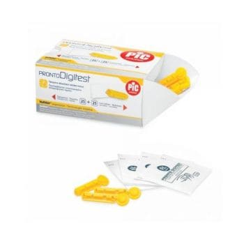 Pic Pronto Digitest Lancette + Tamponcini G33 25 Pezzi