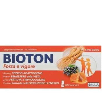 Bioton Forza E Vigore Integratore Tonico Energetico 14 Flaconcini