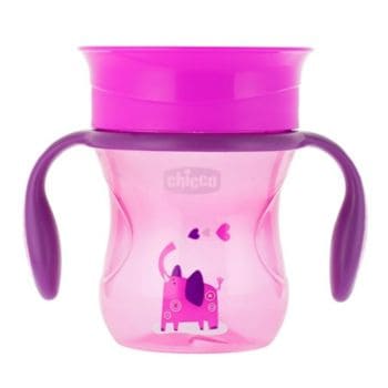 Chicco (Artsana Spa) Chicco Tazza Perfect360 Rosa 12 Mesi
