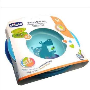 Chicco (Artsana Spa) "Ch Piat Fond+Pian 12M+ Azz/Ve"