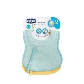 Chicco (Artsana Spa) Chicco Bavagline 0M+ 2Pz Azzurro