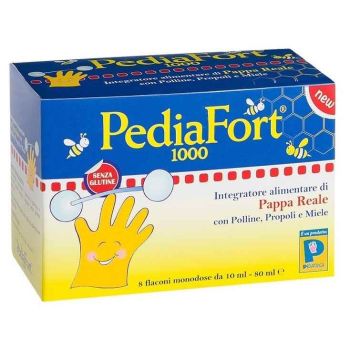 Pediatrica Pediafort 1000 8 Flaconcini 10 Ml