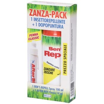Zanzapack After Bite Pen 14 Ml + Ben's Repell 100 Ml