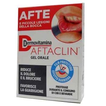 Dermovitamina Aftaclin Gel Orale Antiafte 7 Ml