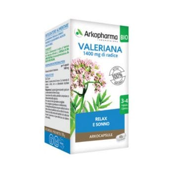 Arkocapsule Valeriana Integratore Sonno E Relax 45 Capsule