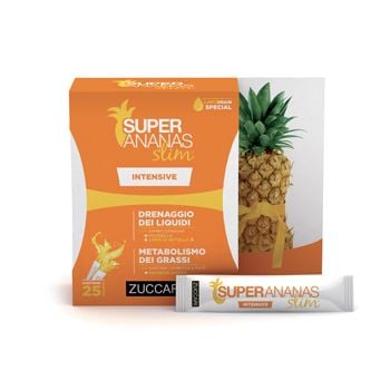 Super Ananas Slim Intensive Integratore Drenante 25 Bustine Stick