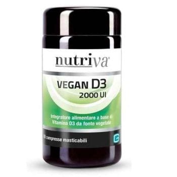 Nutriva Vegan D3 60 Compresse 2000Ui