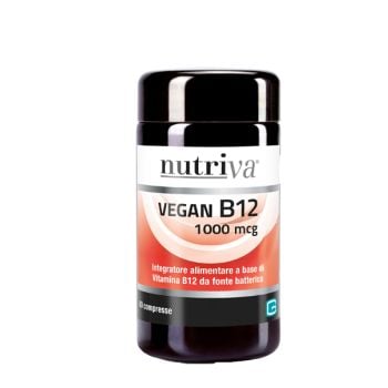 Nutriva Vegan B12 Integratore Di Vitamina B 60 Compresse