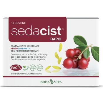 Erba Vita Sedacist Rapid 6+ 6 Bustine Erbavita