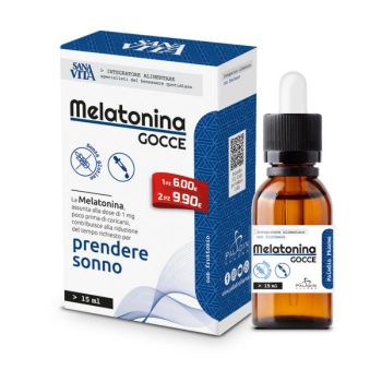 Sanavita Melatonina Gocce 15Ml