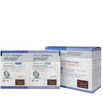 Fiocchi Di Riso Emugen Olio Shampoo Detergente Bifasico 10 Bustine