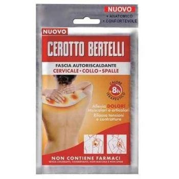Cerotto Bertelli Fascia Autoriscaldante Cervicale Collo Spalle 1 Pezzo