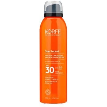 Korff Sun Secret Olio Spray Corpo E Capelli Spf 30