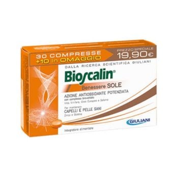 Bioscalin Benessere Sole Integratore Capelli E Pelle 30+10 Compresse