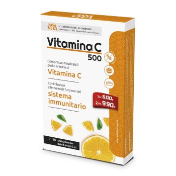Paladin Pharma Sanavita Vitamina C Masticabile 30 Compresse