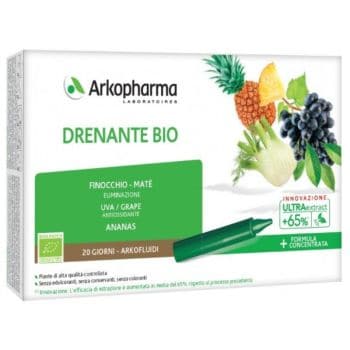 Arkofluidi Drenante Bio Integratore Drenante 20 Flaconcini