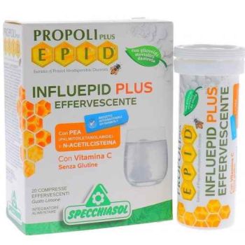 Specchiasol Influepid Plus Effervescente Integratore Difese Immunitarie 20 Compresse