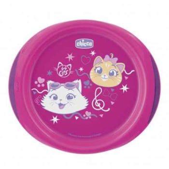 Chicco Piatto Piano 44 Gatti 12Mesi+