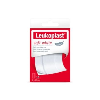 Essity Italy Spa ​​​​​​​Leukoplast Soft White Cerotto Delicato 6 X 10 Cm 10 Cerotti