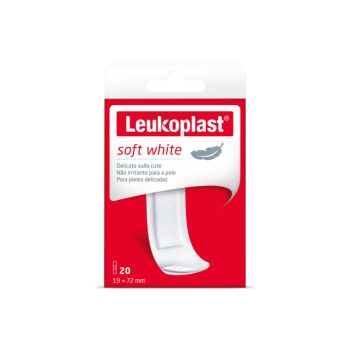 Leukoplast Soft White Cerotti 72X19 Mm 20 Pezzi