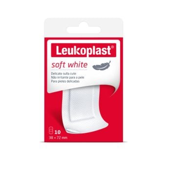 Leukoplast Soft Cerotti Per Pelli Sensibili 38 X 72Mm 10 Pezzi