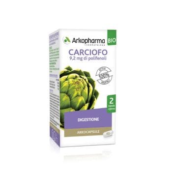 Arkocapsule Carciofo Bio Integratore Digestivo 40 Capsule