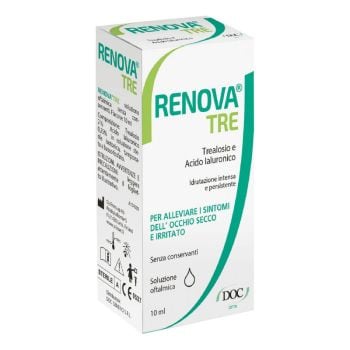 Renova Tre Collirio Per Occhi Secchi E Irritati 10Ml