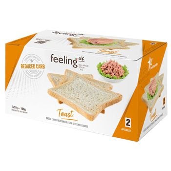 Feeling Ok Toast Nature Optimize 2 X 80 G