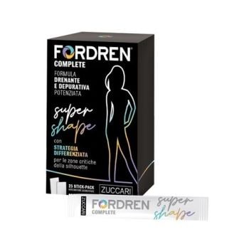 Fordren Complete Super Shape Integratore Drenante Depurativo 25 Stick Pack