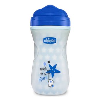 Chicco Tazza Shiny Cup 14 Mi+ Colore Azzurro