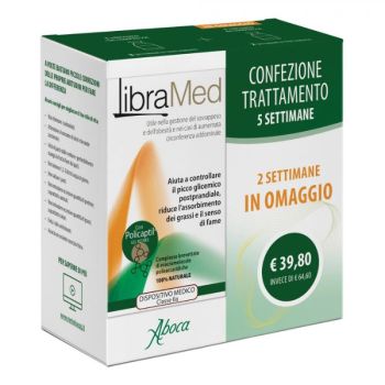 Libramed Aboca Per Il Controllo Del Peso Trattamento 5 Settimane 138+84 Compresse