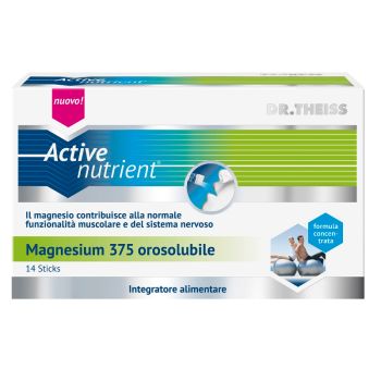 Naturwaren Italia Srl Active Nutrient Magnesium 375 14 Stick Orosolubili