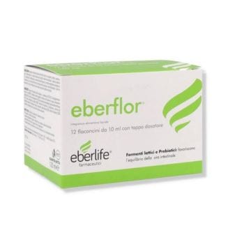 eberlife farmaceutici eberflor 12 flaconcini da 10 ml 264865l