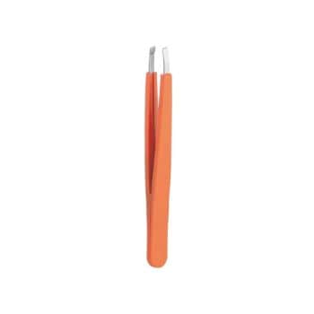 Trouss 6 Pinzette Gommate Punta Granchio Arancio