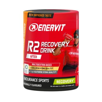 Enervit R2 Recovery Drink Integratore Per Sportivi Gusto Arancia Barattolo 400 Gr