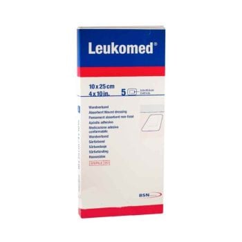 Leukomed Medicazione Autoadesiva Garza Tessuto Non Tessuto 10X25 Cm
