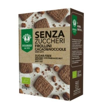 Frollini Cacao/Nocciole Senza Zucchero 200 G