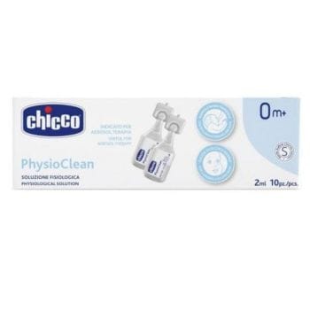 Artsana Spa Chicco Physio Clean Soluzione Fisiologica 10 Flaconcini Da 2 Ml