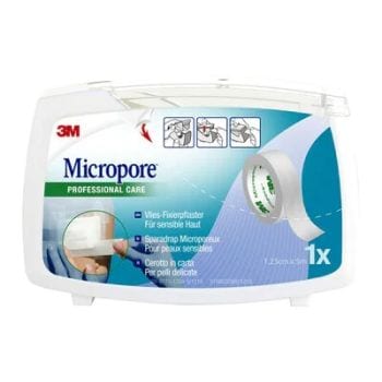 3M Micropore Surgical Tape Cerotto In Carta 5Mx1,25Cm