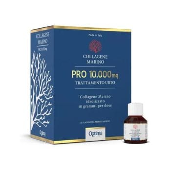 Optima Naturals Srl Collagene Marino Pro - 10000 Mg Trattamento Urto 12 Flaconi