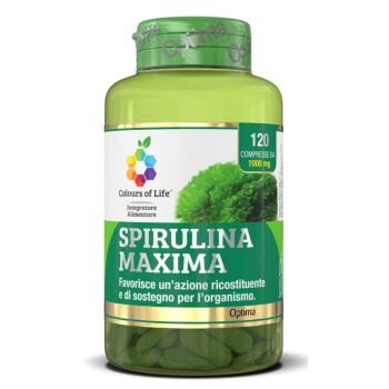 Optima Naturals Srl Optima Spirulina Maxima 120Compresse
