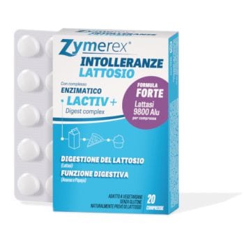 Zymerex Intolleranze Integratore Digestione Lattosio 20 Compresse