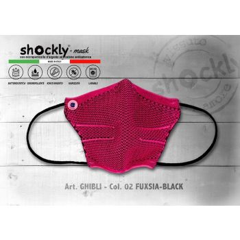 Sigari Srl Sigari Mascherina Facciale Antibatterica Lavabile Shockly Ghibly Adulto 913L200