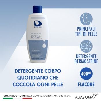 Dermon Detergente Doccia Delicato 400 Ml
