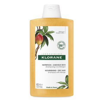 Klorane Burro Di Mango Shampoo Nutritivo Capelli Secchi 400 Ml