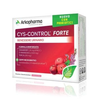 Cys Control Forte Integratore Per Infezioni Urinarie 15 Bustine