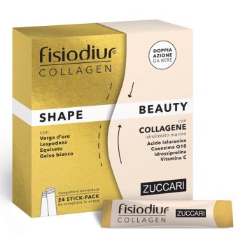 Zuccari Fisiodiur Collagen Integratore Shape E Beauty 24 Stick Pack