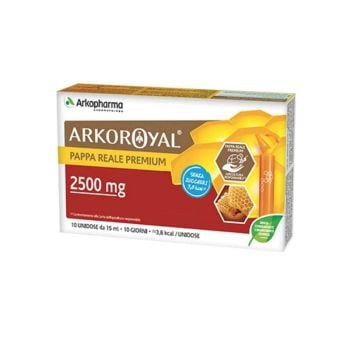 Arkoroyal Pappa Reale 2500 Mg Integratore Senza Zucchero