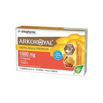 Arkoroyal Pappa Reale 1000 Mg + Vitamina Integratore 10 Fiale